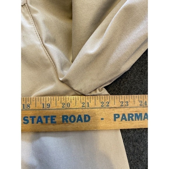 Vtg Sharon Rainwear 11/12 Khaki Tan Women's Classic Lined Trench Coat - Picture 8 of 13